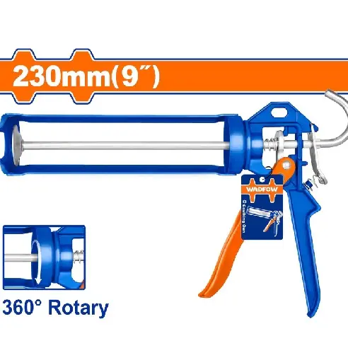 Pistola Calafateadora De 9" - Mango De Aluminio Fuerte - Función Giratoria 360º