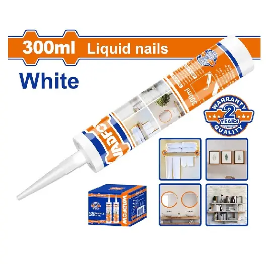 Pegamento - Clavo Liquido - Wadfow - 300ml - Blanco - Unión Fuerte