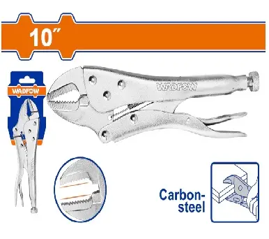 Alicate De Presion - 10" - Mandíbula Recta - HRC38° - HRC48° - Acero Al Carbono