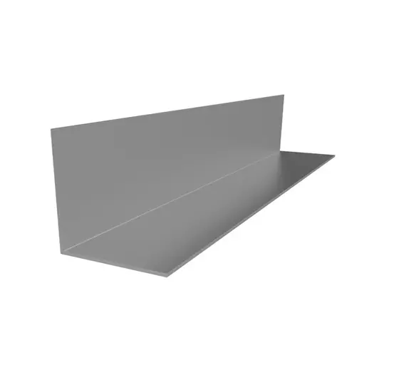 Angulo De 2" X 2" Espesor 1.6 Mm. Largo 2.7 Mts. Acabado Anodizado Aluminio 15 Micron