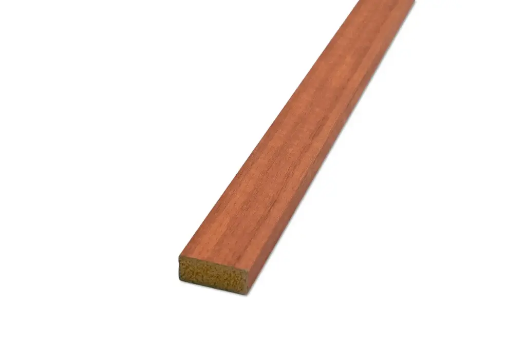 Terminal para Lamina Acanalada - Nogal Claro - 12*30*2900mm - Superior e Inferior