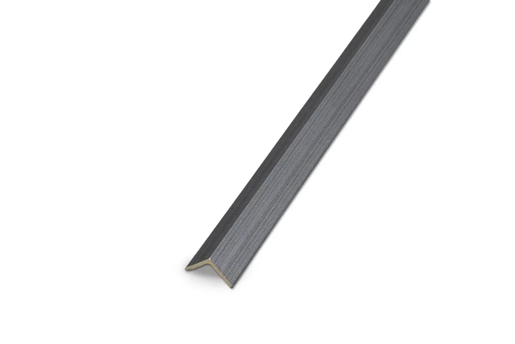 Angulo - PVC - Gris Carbón - 25*25*2400mm