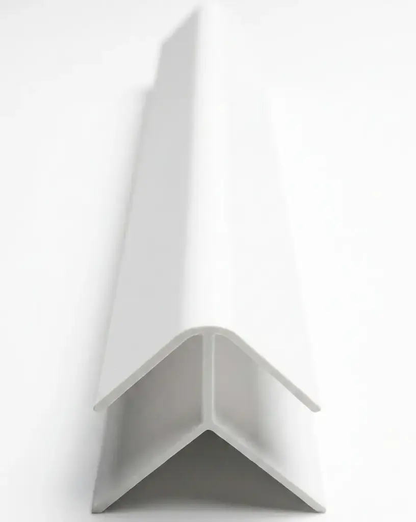 Moldura Cielo Raso - Terminal Externo - Blanco - 5900mm