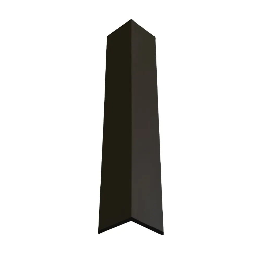 Moldura - Terminal - Angulo - Para Láminas Acanaladas Decorativas - Grey - 50*50*2900mm