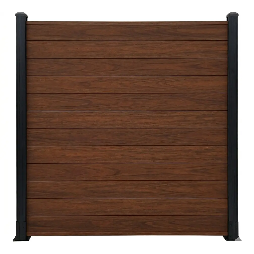 Cerca de WPC para Exteriores - IPE - Acabado 3D - Incluye Accesorios 1.90m x 1.92m