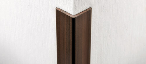 Angulo PVC - Pared - Chocolate - 25X25X2700 mm