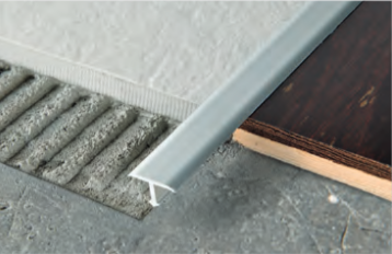 Moldura T Procover aluminio plata 14x2700 mm PCRAA 149