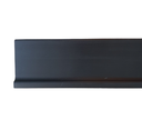 Zocalo rígido - PVC - Negro - 70x2000 mm  BTPRN 70