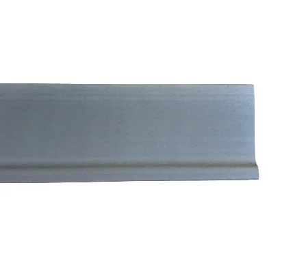 Zocalo rígido - PVC -Gris - 70x2000 mm - BTPRGS 70