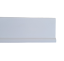 Zocalo rígido - PVC - Blanco - 70x2000 mm - BTPRB 70