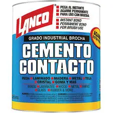 Galon pegamento cemento contacto 3,75 lt.