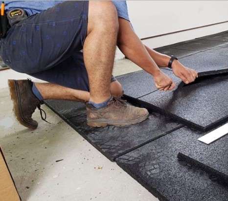 Instalacion piso caucho (m2)