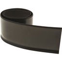 [MP-RZ-NE-01] Rollo zocalo vinil - Negro - 50 metros largo - Altura 10 centímetros