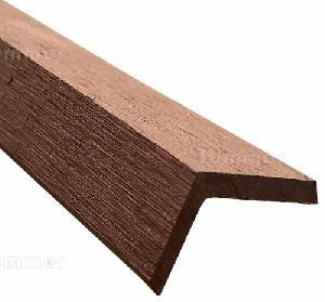 Moldura terminal deck Chocolate - ángulo - largo 2200 mm