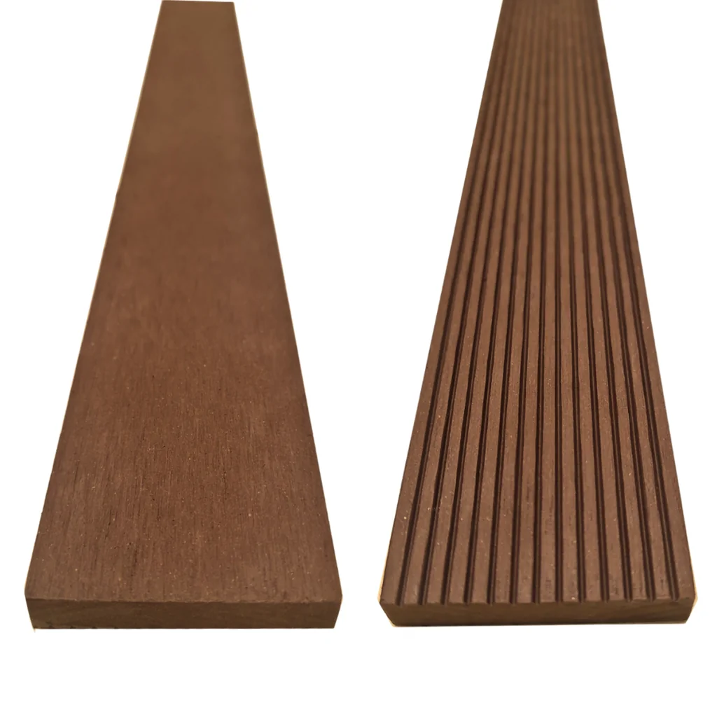 Zócalo o terminal deck WPC Chocolate - Und - 12*71*2200