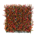 Follaje artificial - 50 x 50 cm -  Decogreen - A006R - Brote Japones Rojo