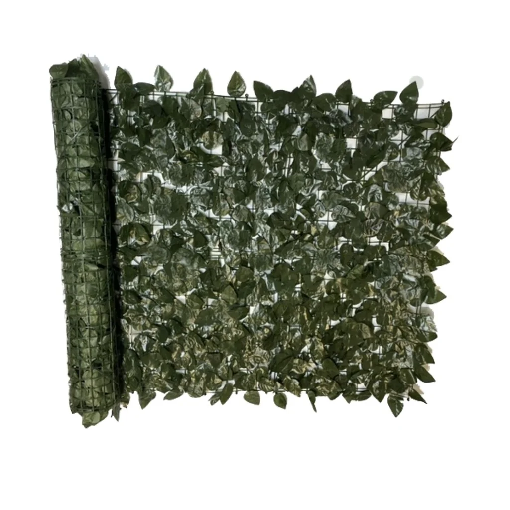Rollo malla de hojas verde oscuro 100 x 300 cm (3 m2) - B003