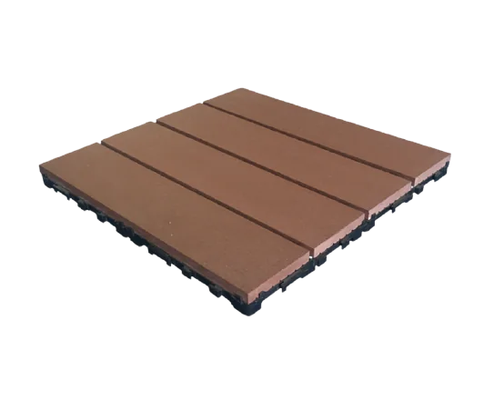 Loseta deck WPC Chocolate - 300*300*30 mm