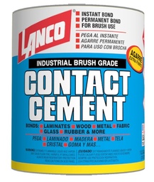 [LACE-10] 1/4 Galon cemento contacto - Lanco - 250 ml