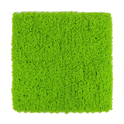[DEMO-A134L] Follaje musgo artificial - 50 x 50 cm -  A134L - Verde claro - Lime green Moss