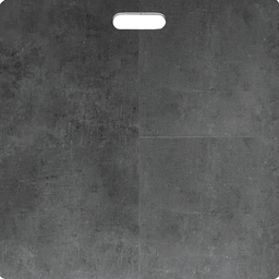 [PF-003] Caja piso SPC - 6mm - Sistema Clic - Álto tráfico - Black Concrete - Gris oscuro - Manto padding incluido