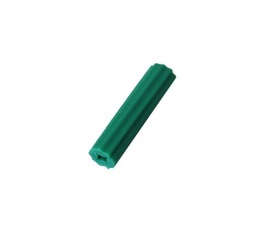 [CO-CA-TA01] Paquete tacos plasticos -  100 unidades - 1/4X1-1/2 - #6 - Color verde