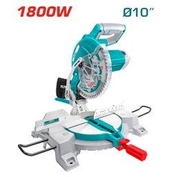 [HE-CA-IN01] Sierra Ingleteadora 10&quot; 1800W Cortadora Aluminio Madera