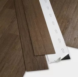 [PS-M01] Caja piso PVC - Autoadhesivo -  M01 -  Dark oak -  Caja 5 m2 - 36 láminas por caja - 152*914*1.8 mm