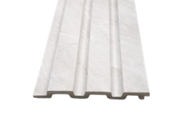 [INWP-01-2032] Lámina Acanalada Decorativa - PS - Mármol blanco - 12*120*2900 mm