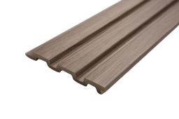 [RP-LA-OB-03] Lámina Acanalada Decorativa - PS - Old brown - 12*120*2900 mm