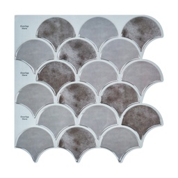 [RP-LD-GG-05] Lámina Decorativa de Vinil - Globos Gris - autoadhesivo - pela y pega - 254*254*1.2 mm