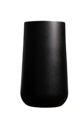 [MA-CI-BL08] Macetero - Grande - Cilíndrico - Liso - 35*70cm - Negro Mate