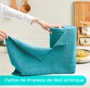 Paños De Microfibra Reutilizables - Rollo de 50 unidades - Medida 30 * 30cm - Super absorbentes