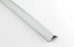 [PEGAA 25A] Angulo aluminio - Con pegamento incluido - Plata - Proedge - 25x25x2700mm