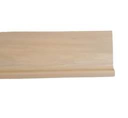 [BTPR04W 70] Zocalo rígido - PVC - Dark beech - 70x2000 mm