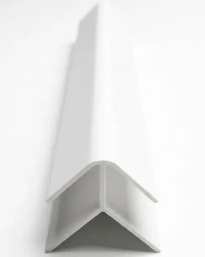 Moldura Cielo Raso - Terminal Externo - Blanco - 5900mm