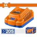Cargador De Batería 20V 2.0Ah Con 1 Puerto. WADFOW