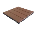 Loseta deck WPC Chocolate - 300*300*30 mm