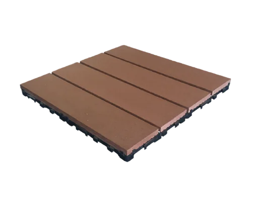 Loseta deck WPC Chocolate - 300*300*30 mm
