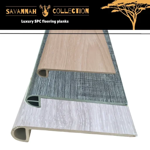 Moldura "SN" nariz de escalón SV-517 Old tree - Stair nose - PVC - para SPC click - Savannah collection - 2400*115*25 mm