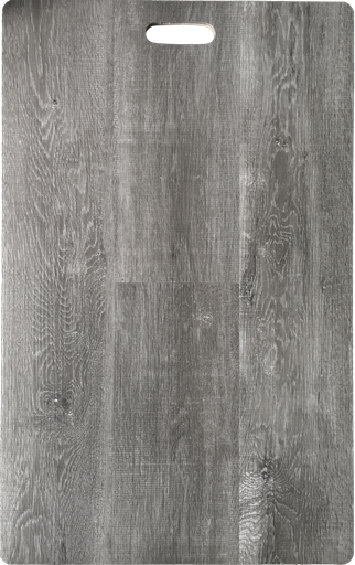 [PF-88103] Caja piso SPC - 5 mm - Sistema Clic - Álto tráfico - Gray wood - Manto padding incluido - PF-88103