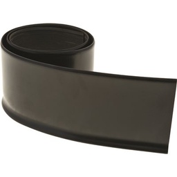 [MP-RZ-NE-01] Rollo zocalo vinil - Negro - 50 metros largo - Altura 10 centímetros