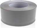 Rollo zocalo vinil - Gris - 50 metros de largo - Altura 10 centímetros