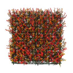 [DE-A006R] Follaje artificial - 50 x 50 cm -  Decogreen - A006R - Brote Japones Rojo