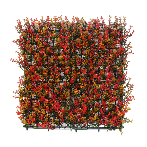 [DE-A006R] Follaje artificial - 50 x 50 cm -  Decogreen - A006R - Brote Japones Rojo